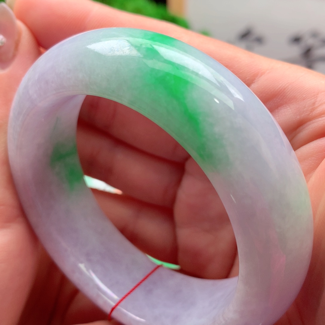 未镶嵌手镯翡翠缅甸56.7圈口