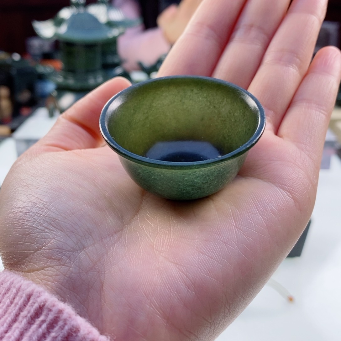 和田玉（青玉）摆件未镶嵌