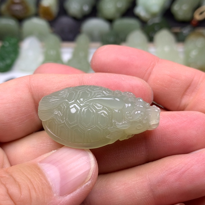 和田玉挂件未镶嵌（***）