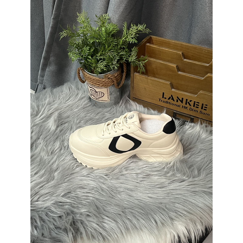 2025新款百搭时尚显瘦增高厚底配裙子轻便休闲运动鞋老爹鞋2511