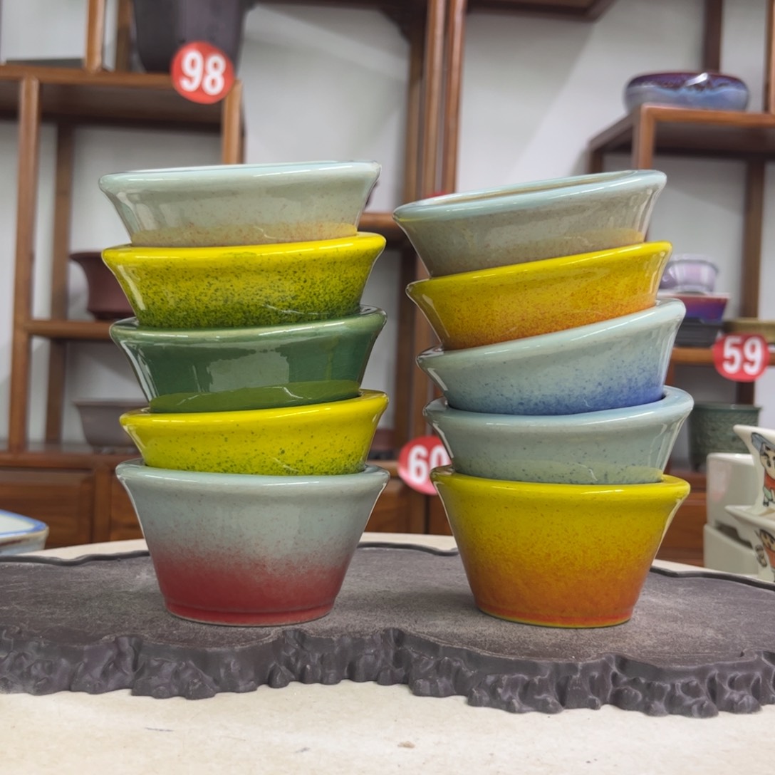 紫砂花盆瑕疵5-10 （10）