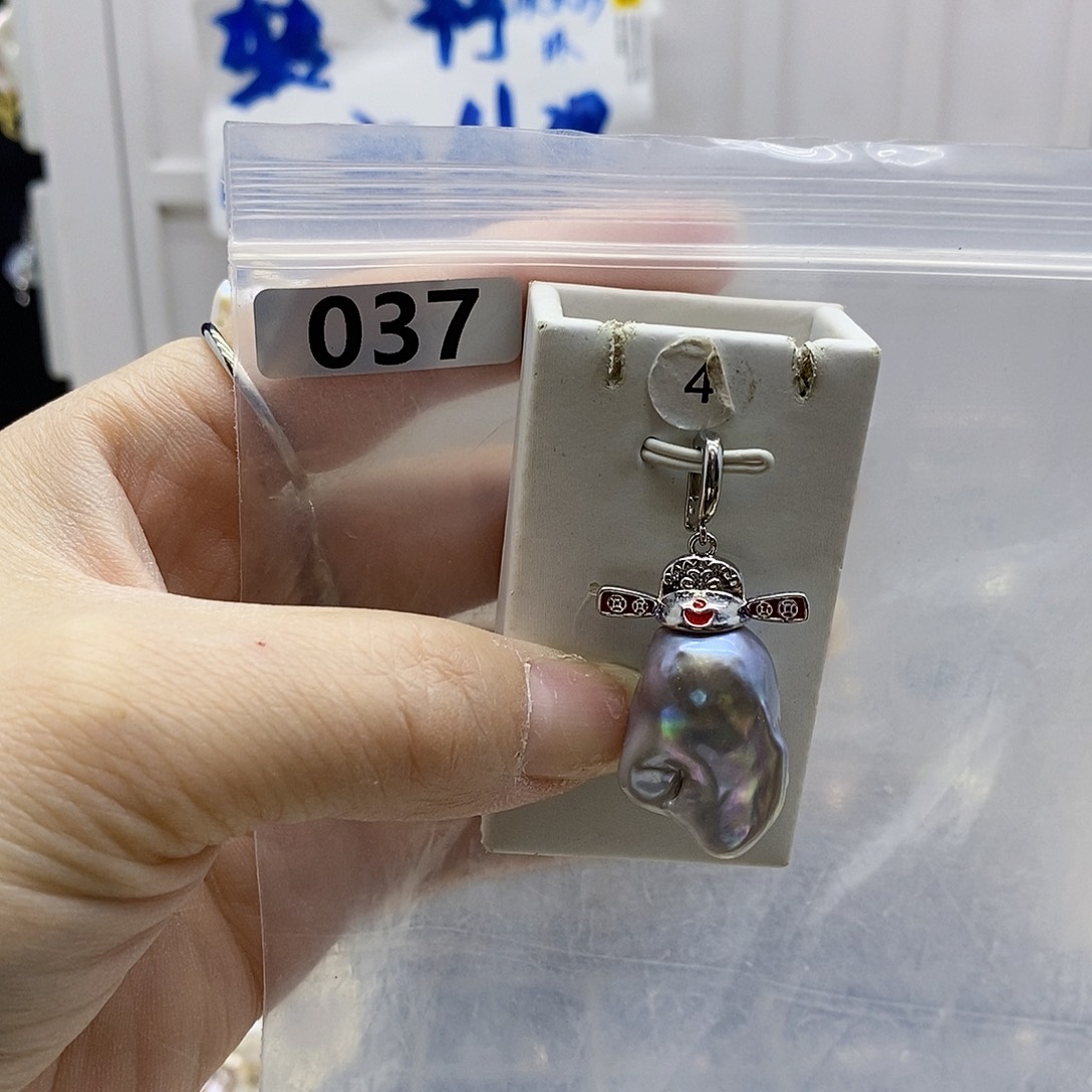 颈饰合金淡水珍珠