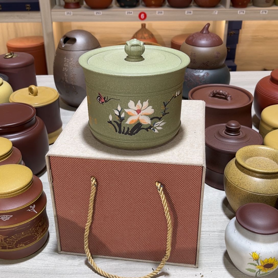 紫砂茶叶罐紫砂的制作