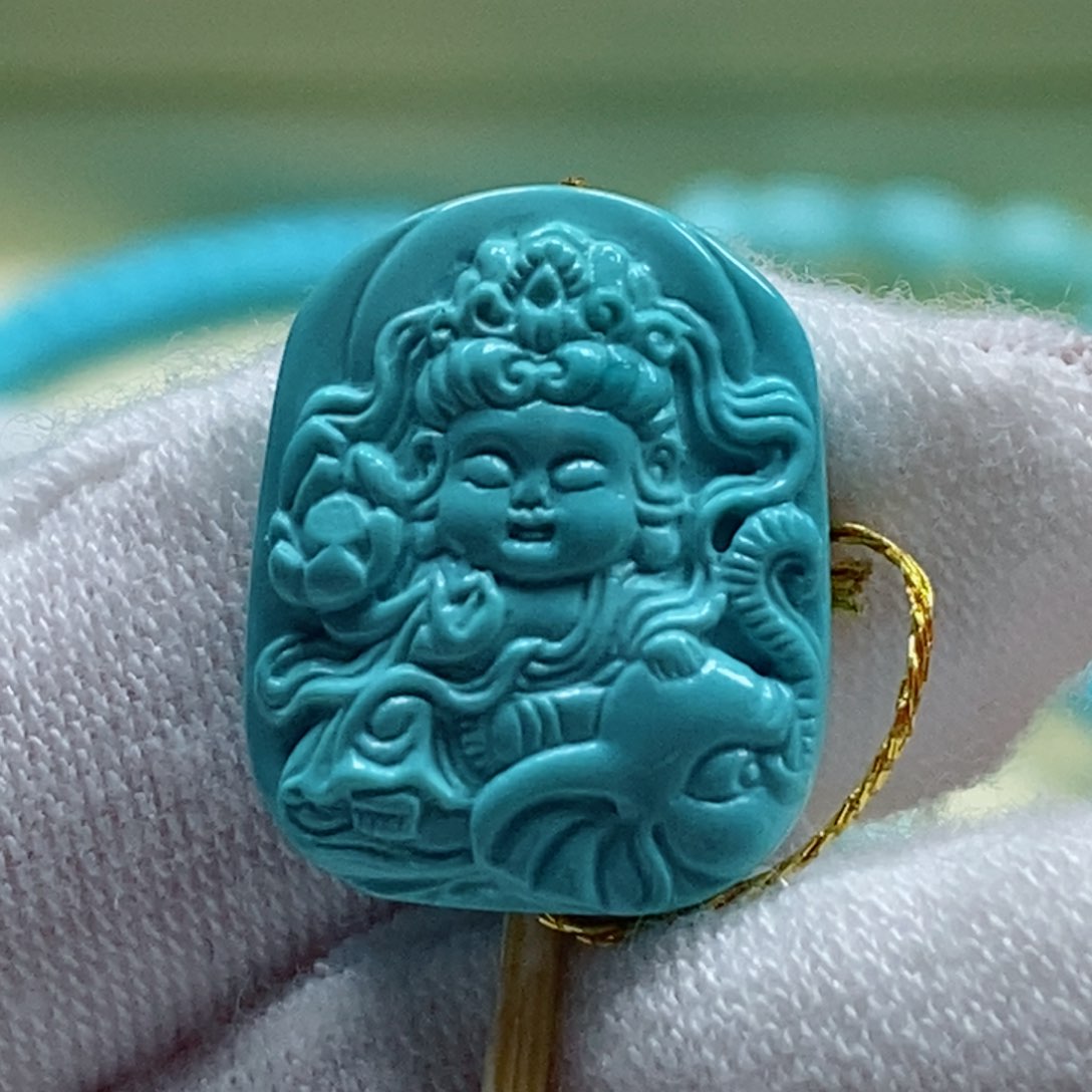 绿松石珠宝奇石未镶嵌