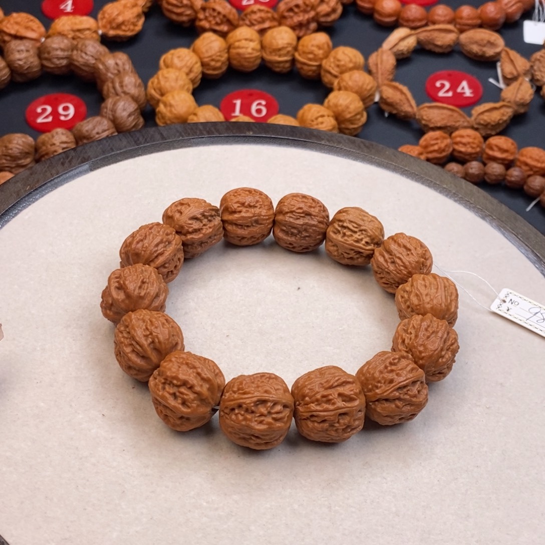 手串文玩核桃方底八棱