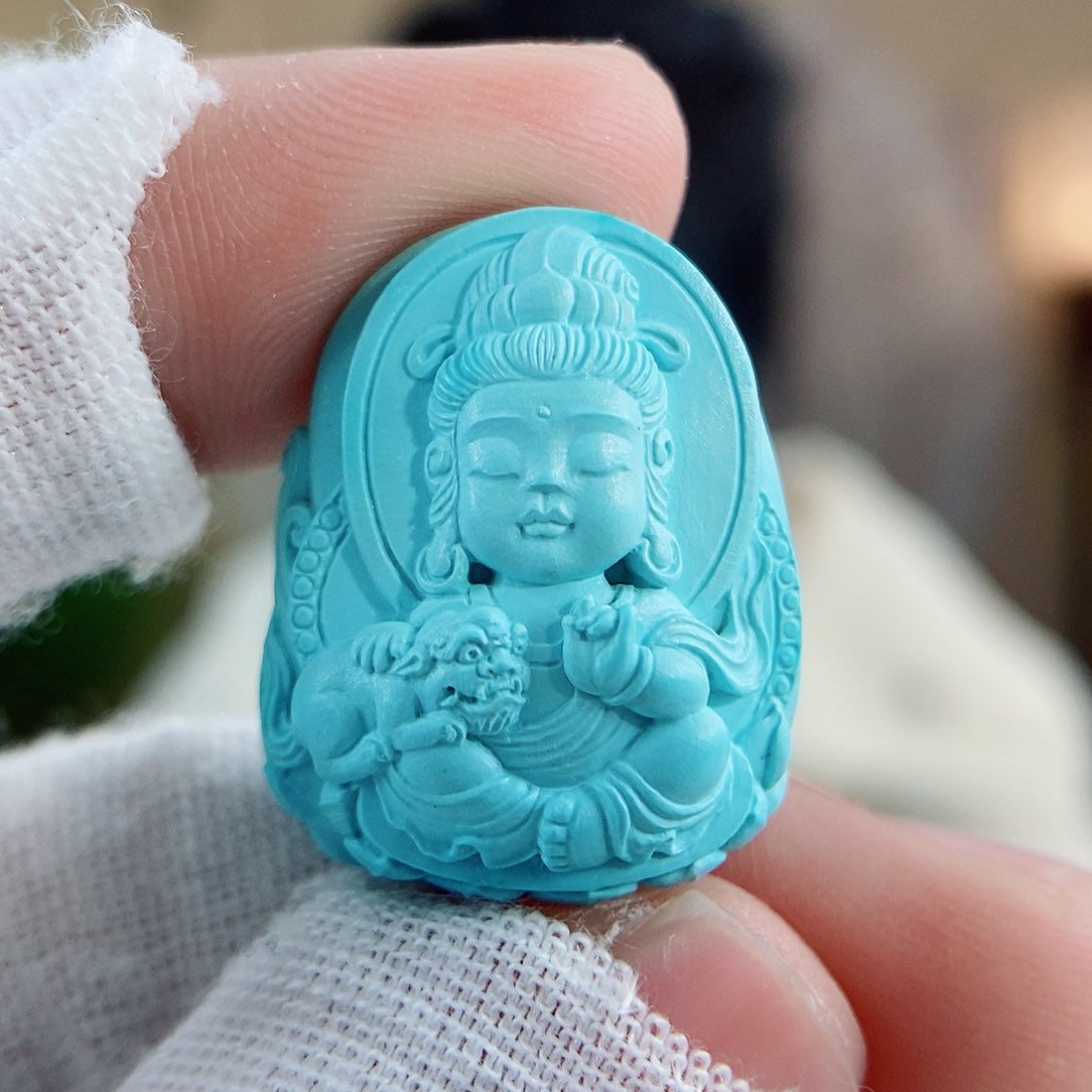 绿松石珠宝奇石未镶嵌