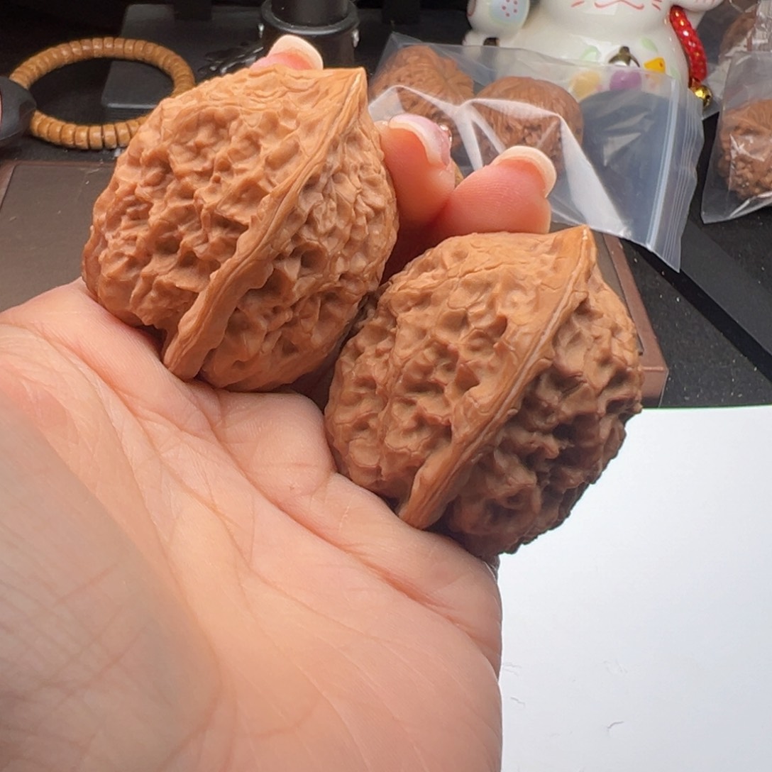 文玩核桃把件沈鸡39