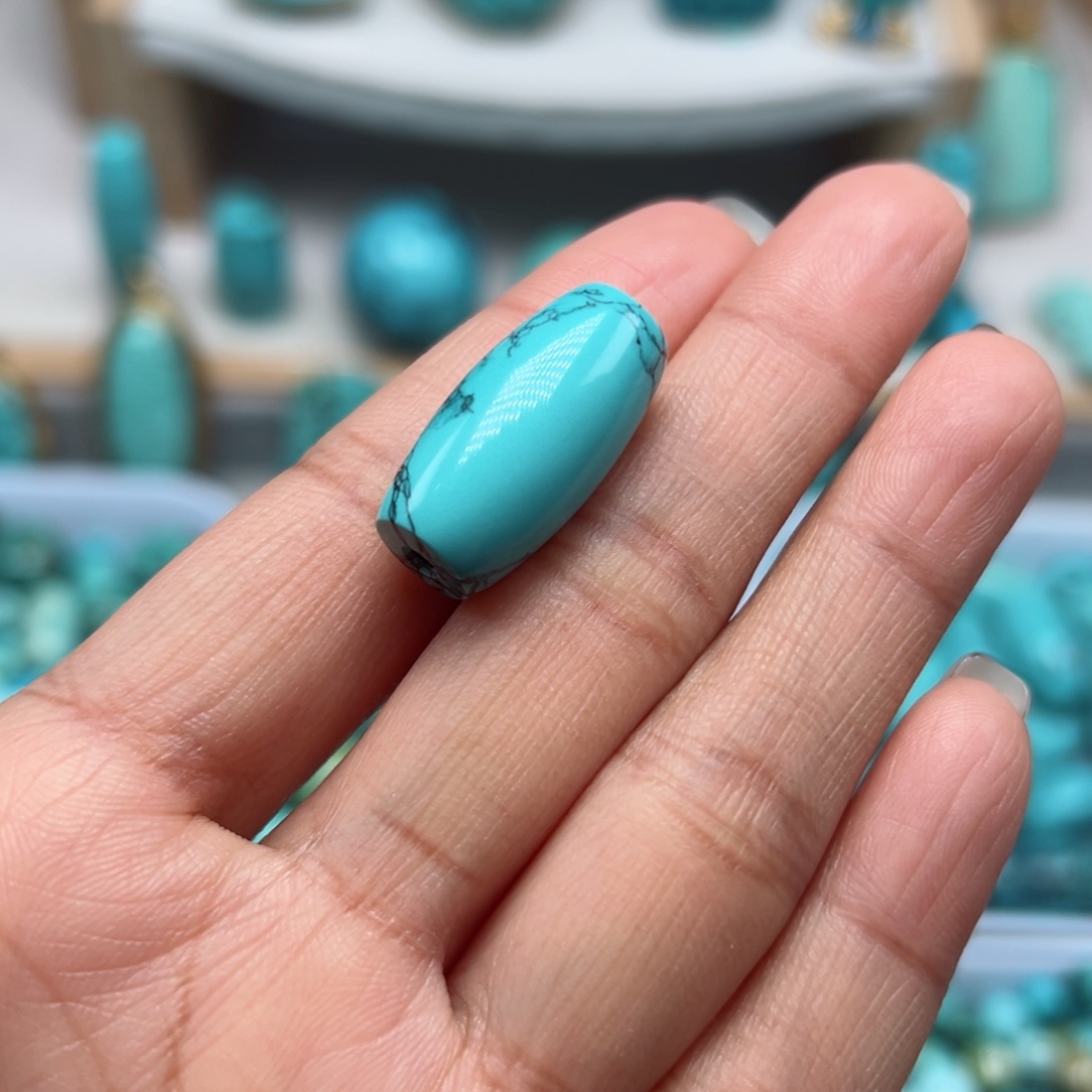 绿松石珠宝奇石未镶嵌