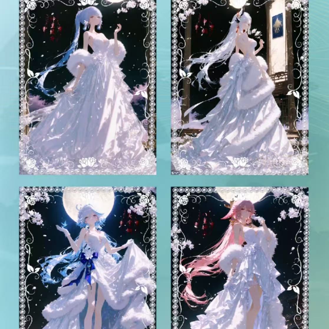 姗姗拆【国色天香】亦卡社A5亚克力 二次元卡牌 (盲盒默认代拆)