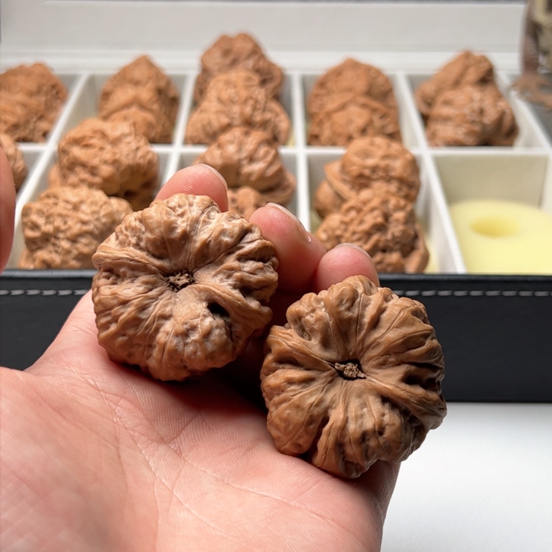 核桃把件無****堂延庆蛤蟆头