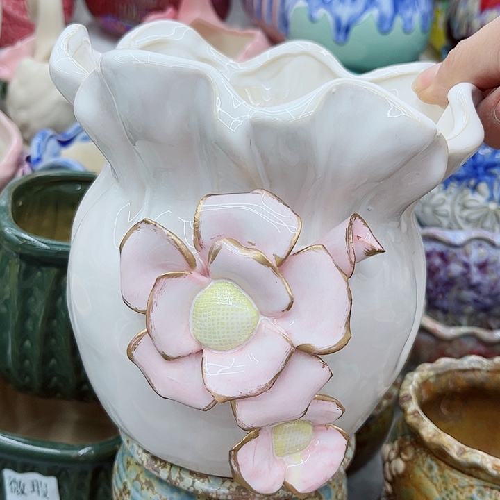 多肉绿植陶瓷花盆