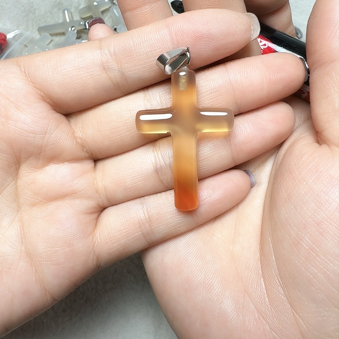 玛瑙/玉髓颈饰合金A****?