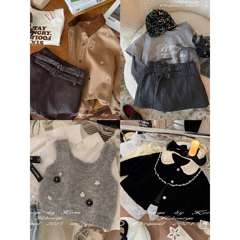 【501-588】baby儿童春夏百搭时尚套装洋气时髦韩版女小童