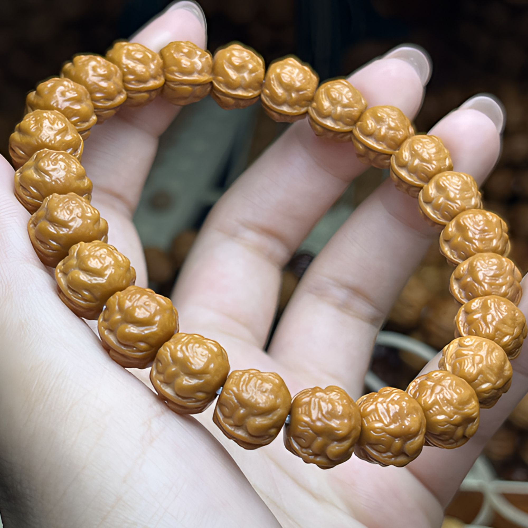 玄晔出品-正版麒麟11/12金蟾王手串