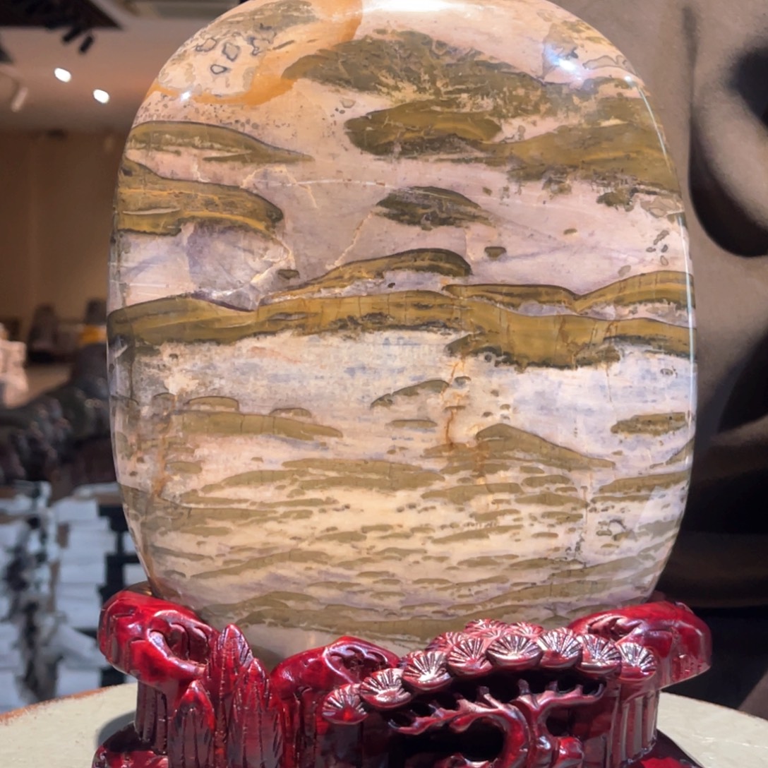 彩石三峡清江画面石22/28/4