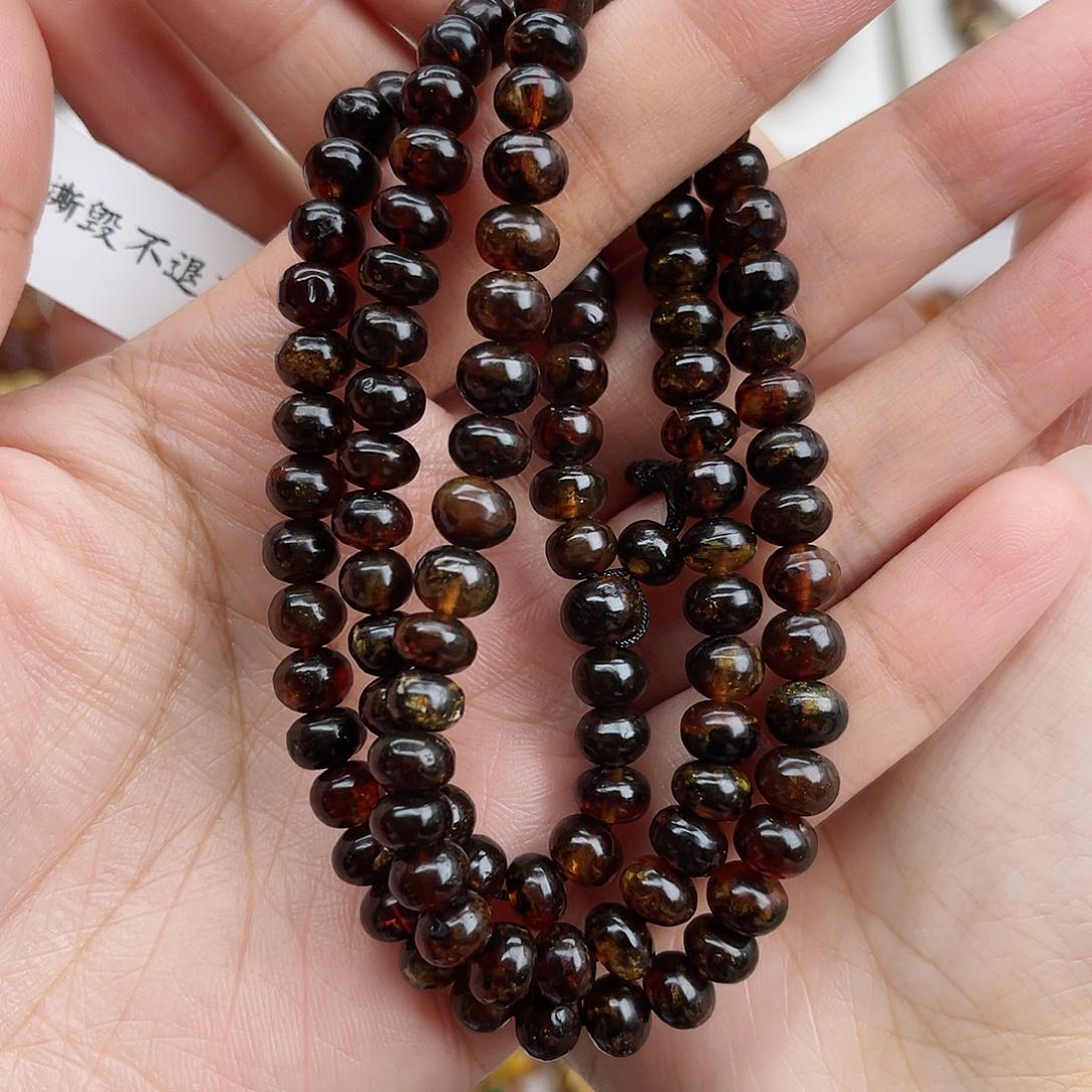 未镶嵌颈饰琥珀琥珀6