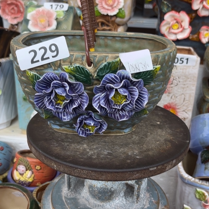 紫砂花盆粗陶材质多肉花盆