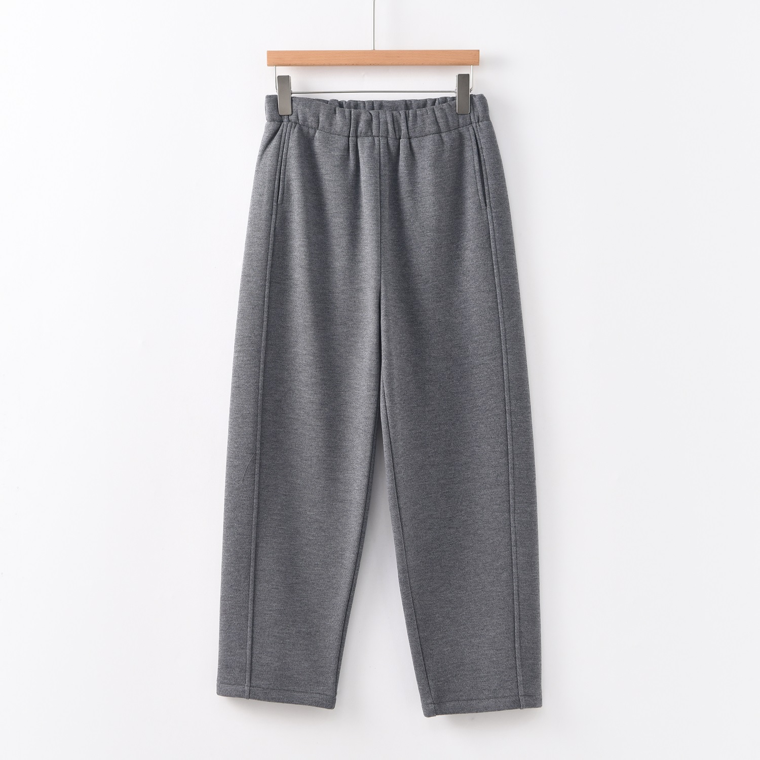 2025[一条过冬]加绒加厚绵羊毛保暖香蕉裤