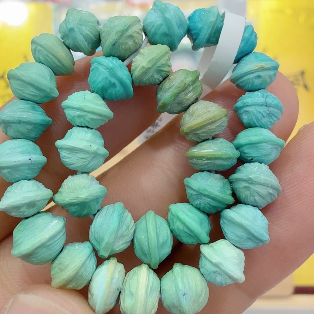 绿松石未镶嵌配饰