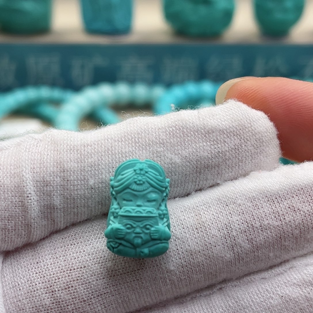 绿松石未镶嵌配饰