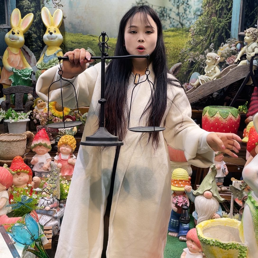 摆件花园摆件红红火火