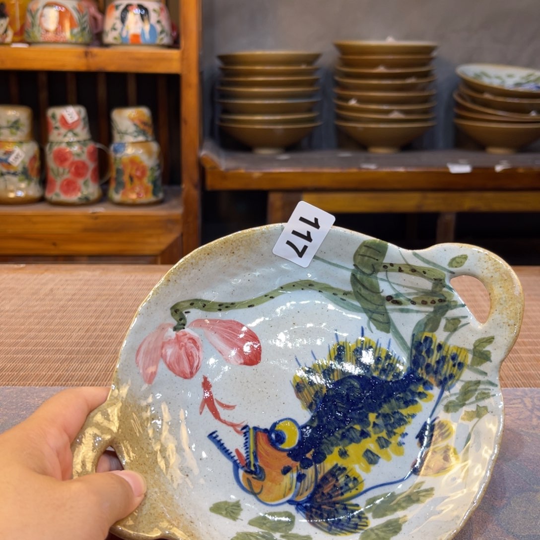 瓷片景德镇手工制作
