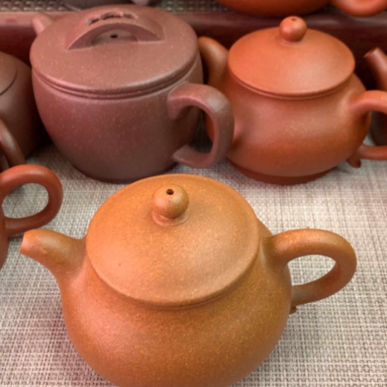 【闪购商品】紫砂茶壶240CC半手工制作微瑕