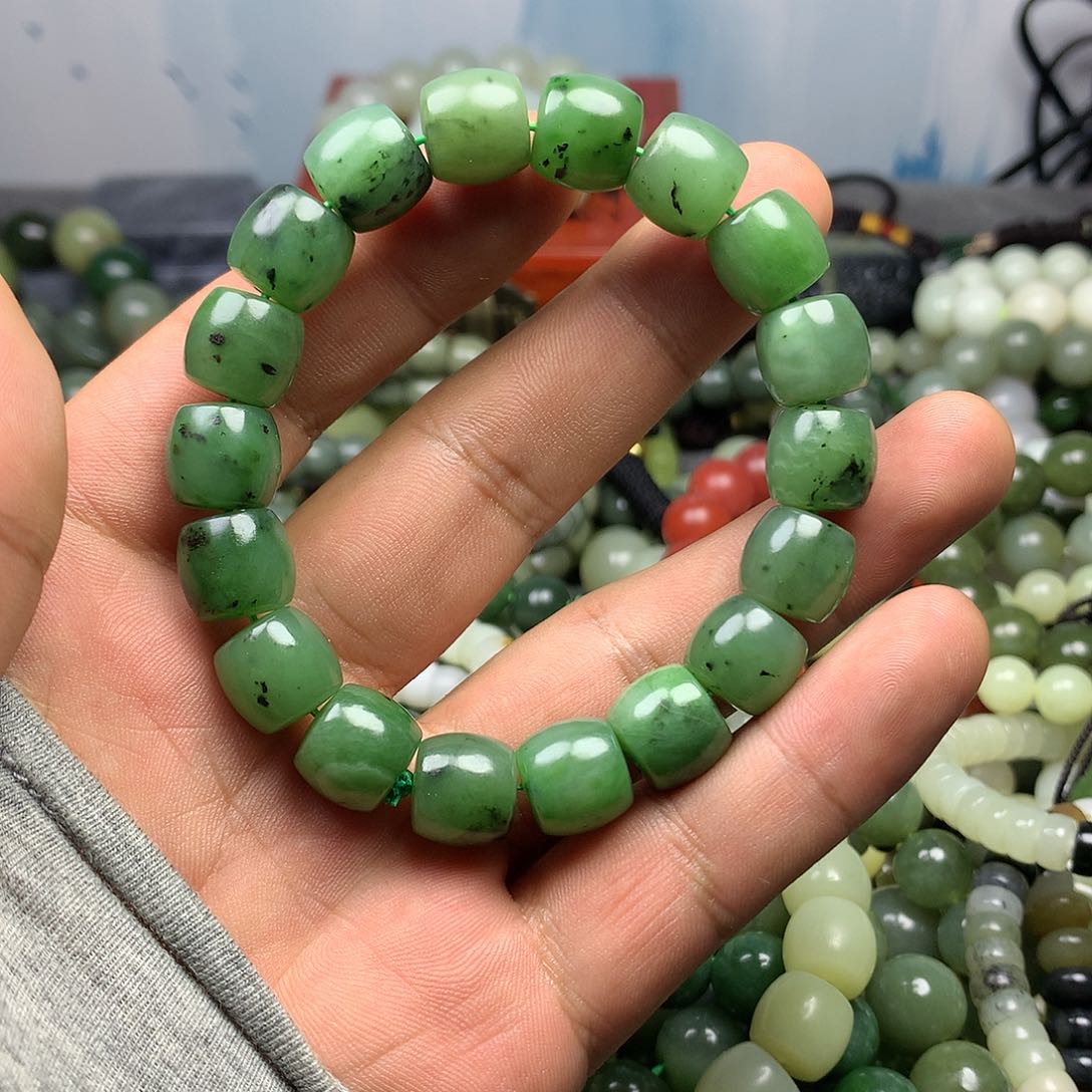 和田玉手链未镶嵌