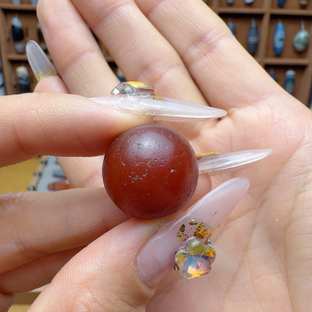 玛瑙/玉髓未镶嵌锁骨