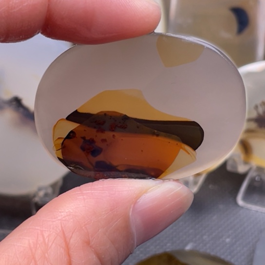 玛瑙/玉髓吊坠(不含链)未镶嵌