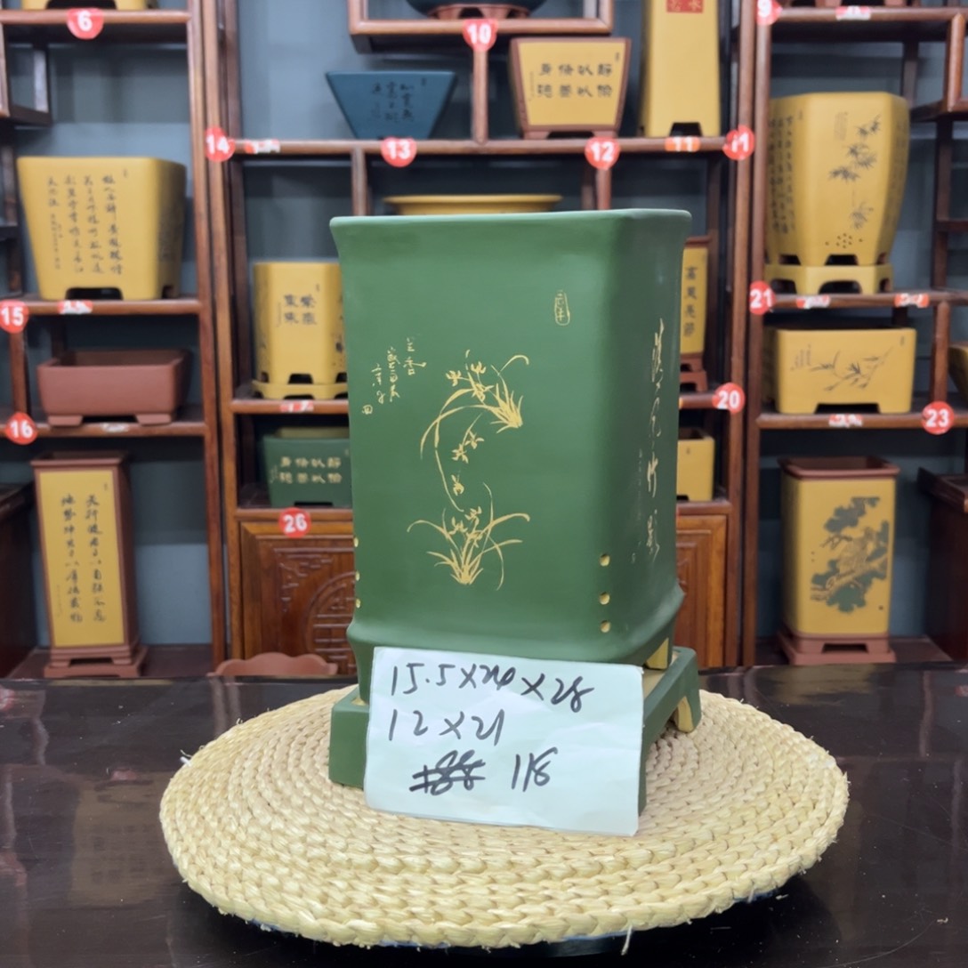 紫砂花盆紫砂花盆