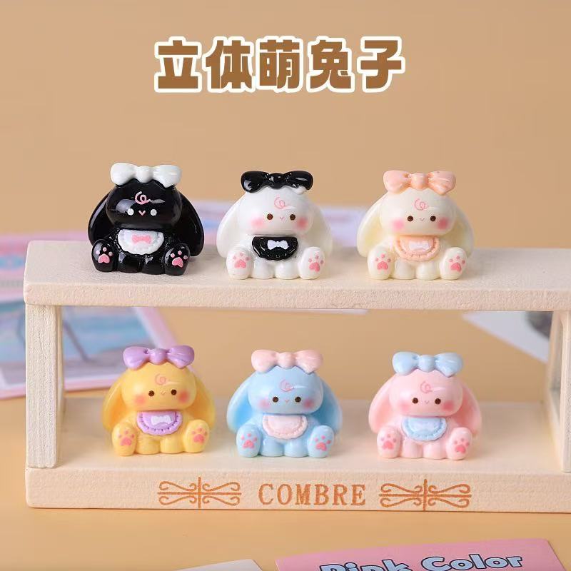 【垂耳兔兔】九宫格对对碰潮玩DIY娃娃摆件桌面