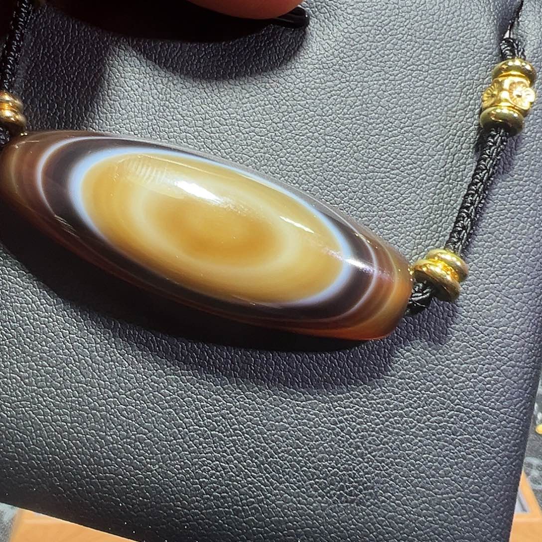 五***山玛瑙/玉髓未镶嵌颈饰