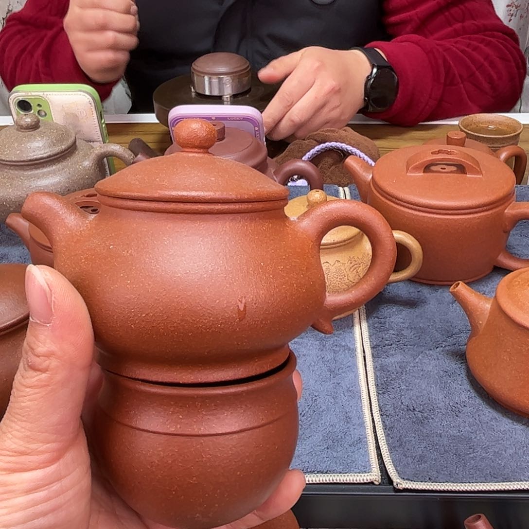 紫砂茶壶潘壶160cc宜兴紫砂