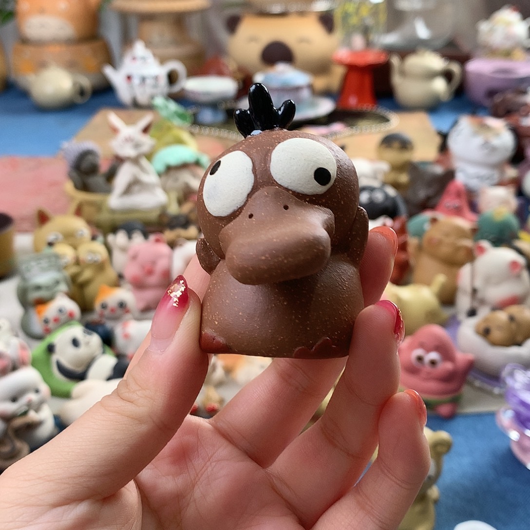 紫砂茶宠手工制作