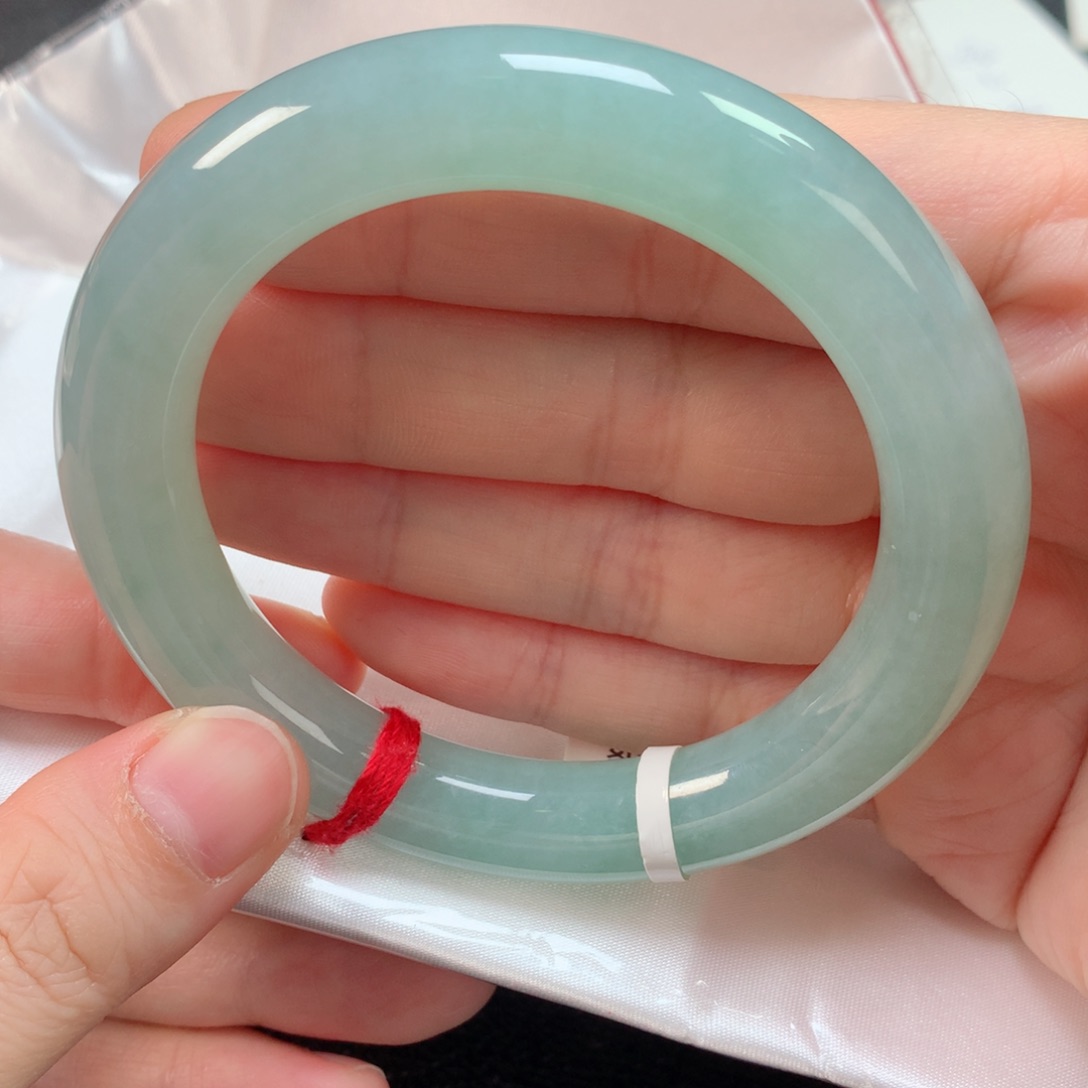 未镶嵌手镯翡翠缅甸天然翡翠手镯57