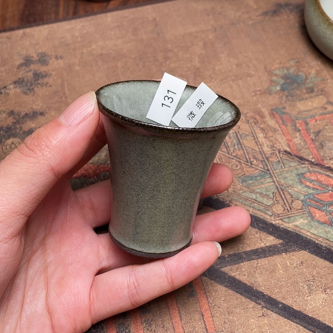 茶盏131 福临号建盏主人杯微瑕