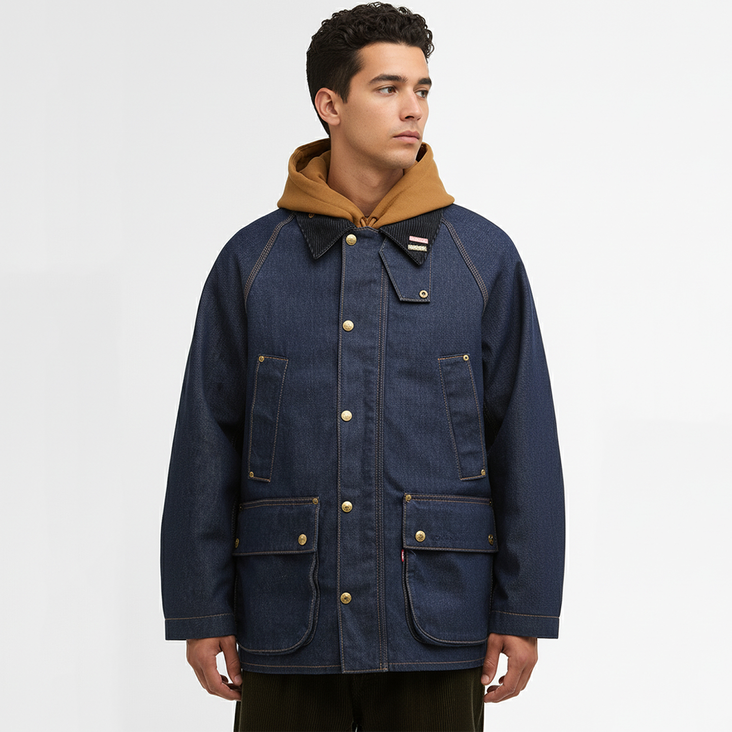 现货Engbarbour x Levi's联名款牛仔夹克外套男女李斯丹妮同款