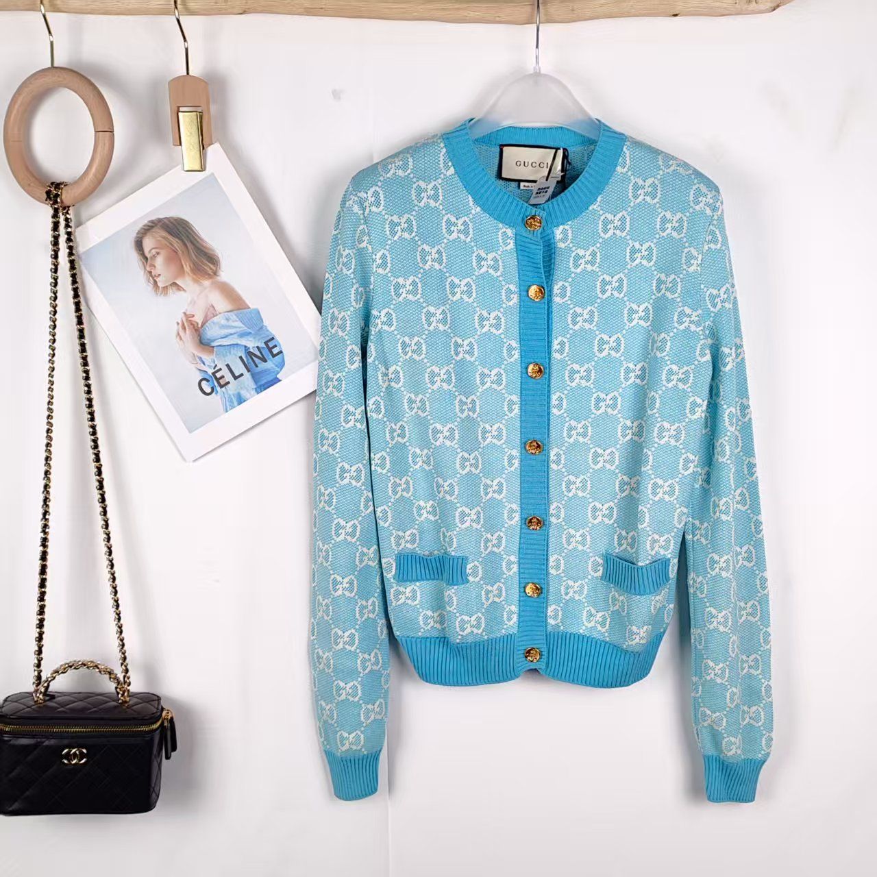 99新 GUCCI/古驰  海囤J/古驰/1码/pe111835