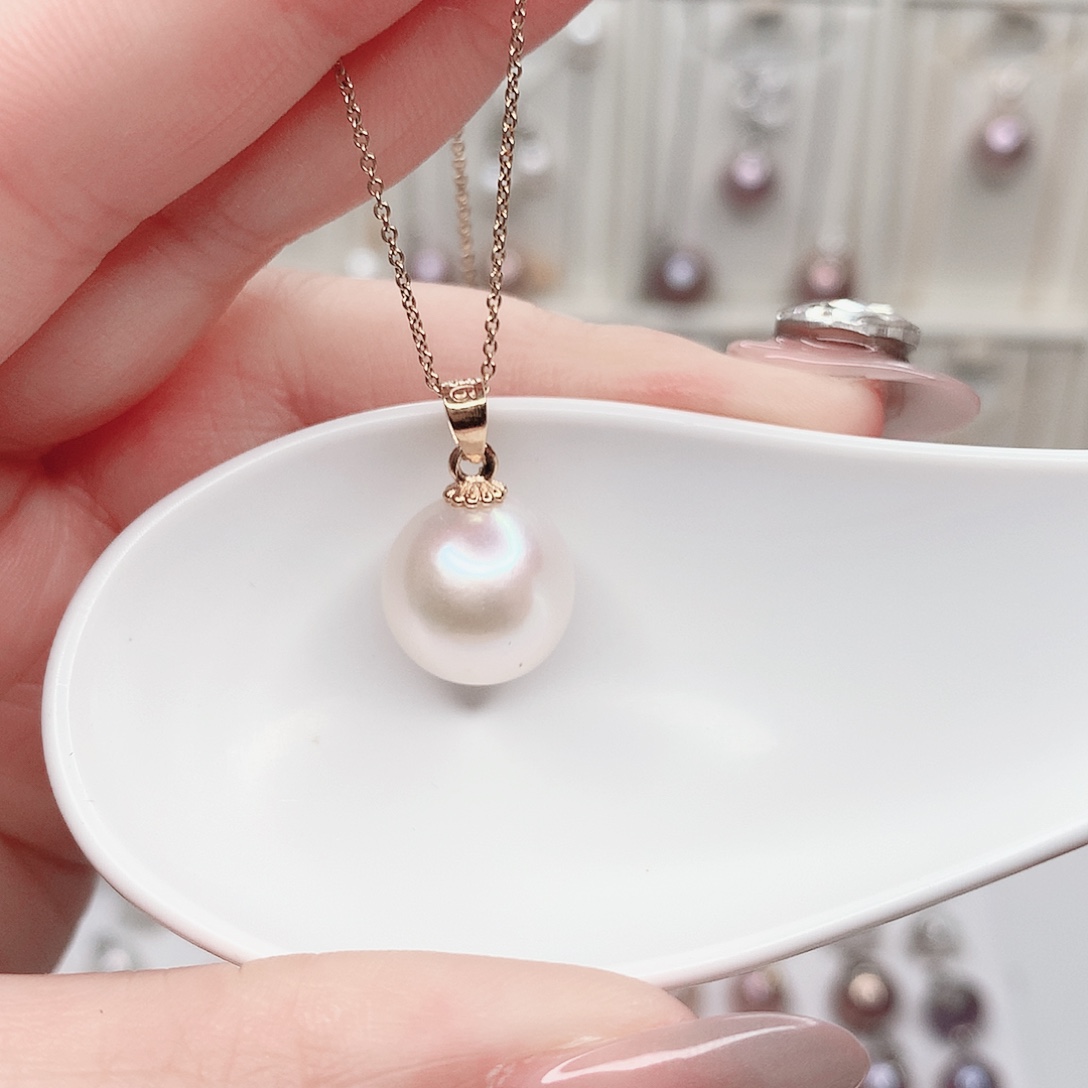 合金吊坠(赠链)淡水珍珠
