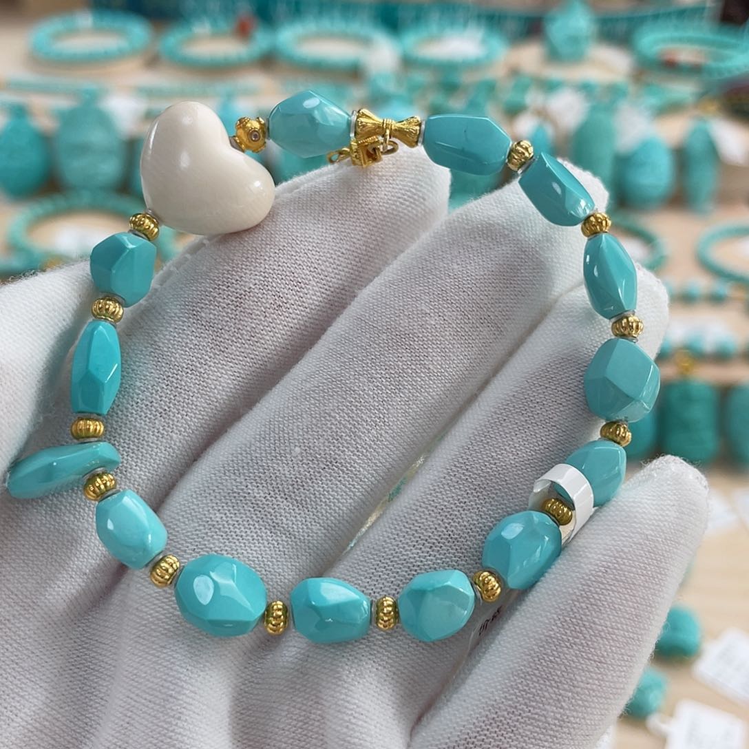 绿松石珠宝奇石未镶嵌