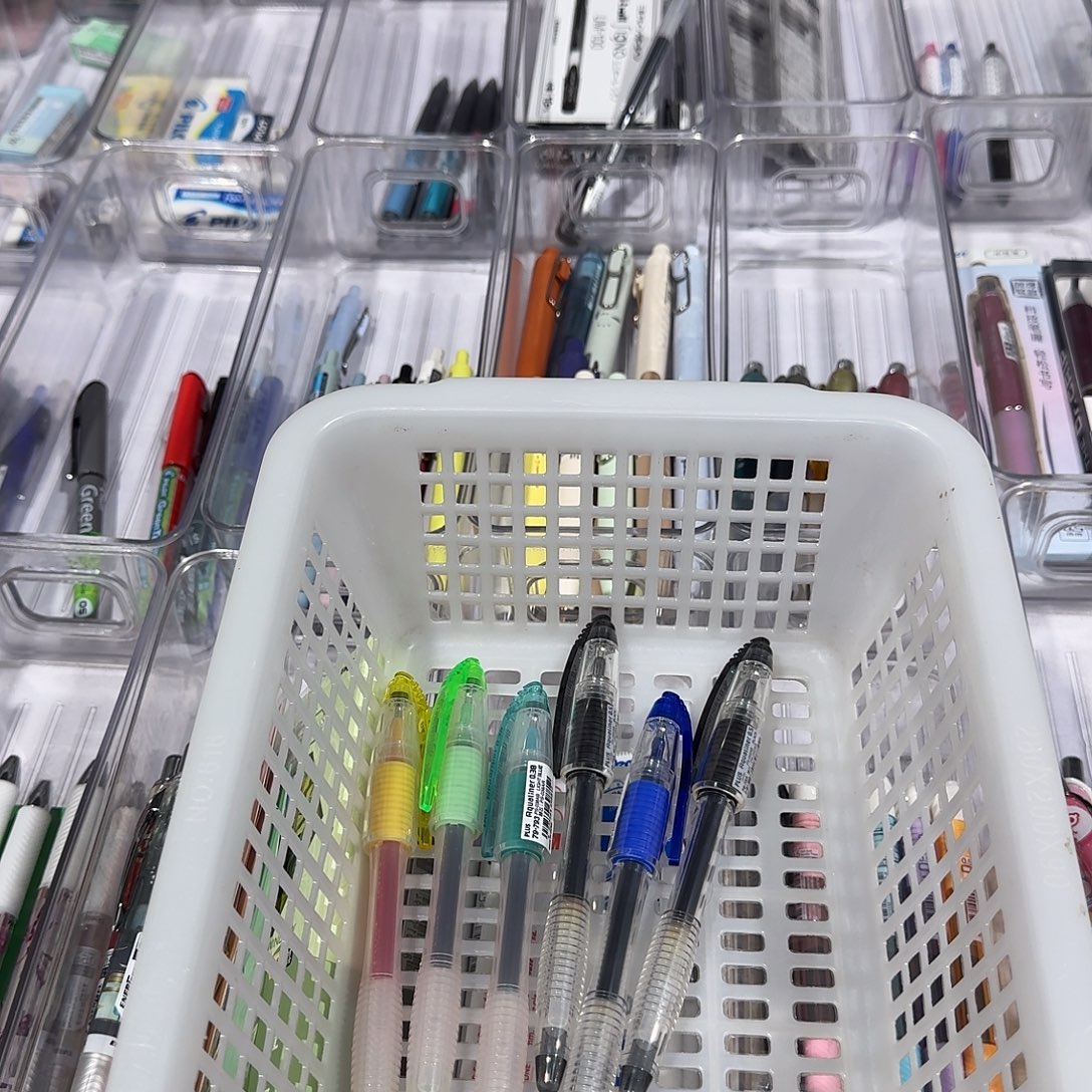 便携式普乐士中性笔六只随机