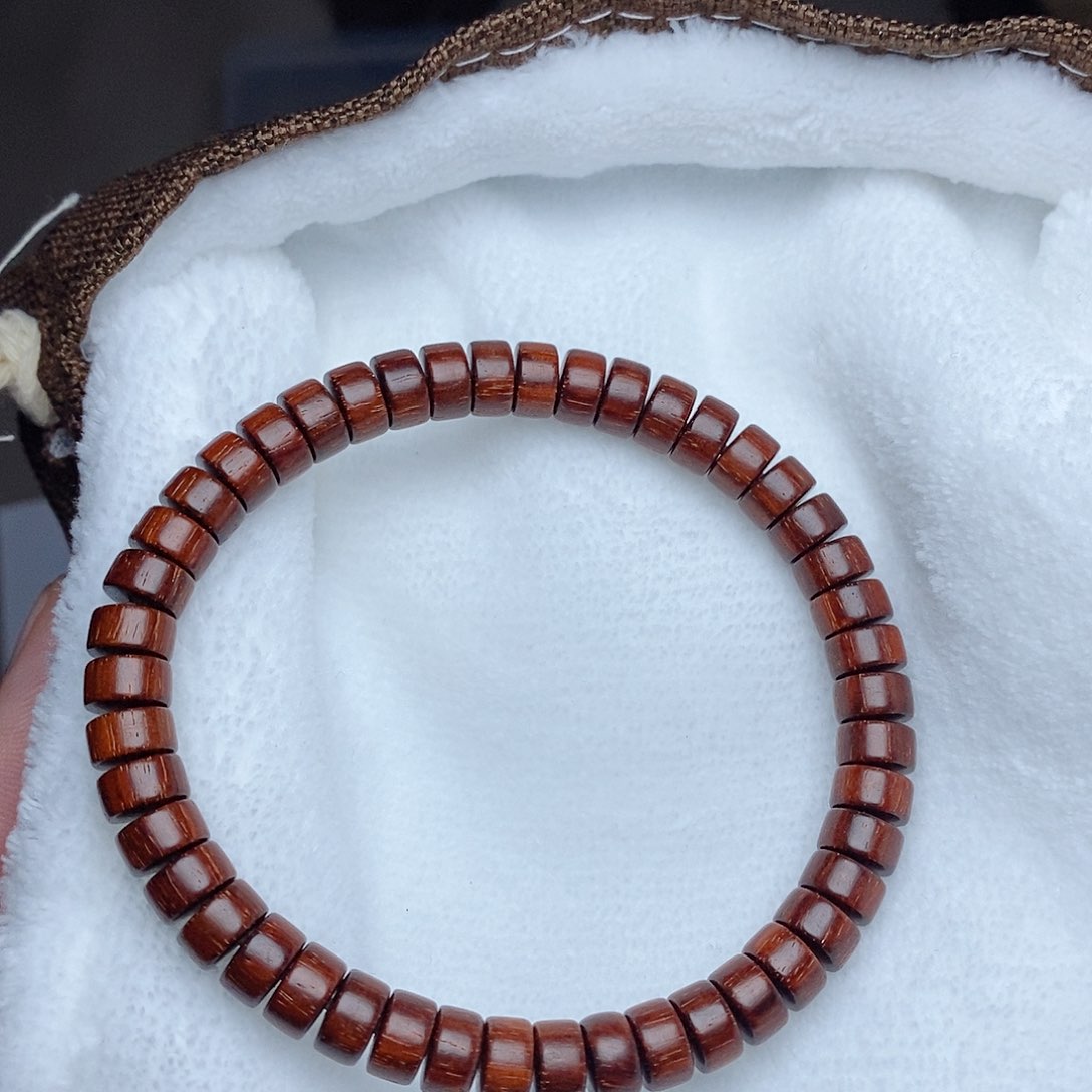 檀香紫檀（小叶紫檀）4 7药片珠