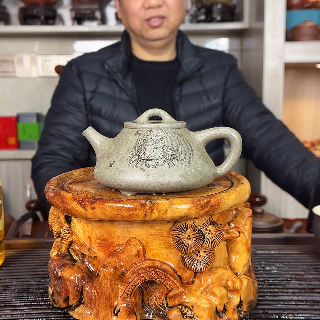 紫砂茶壶张建明老师