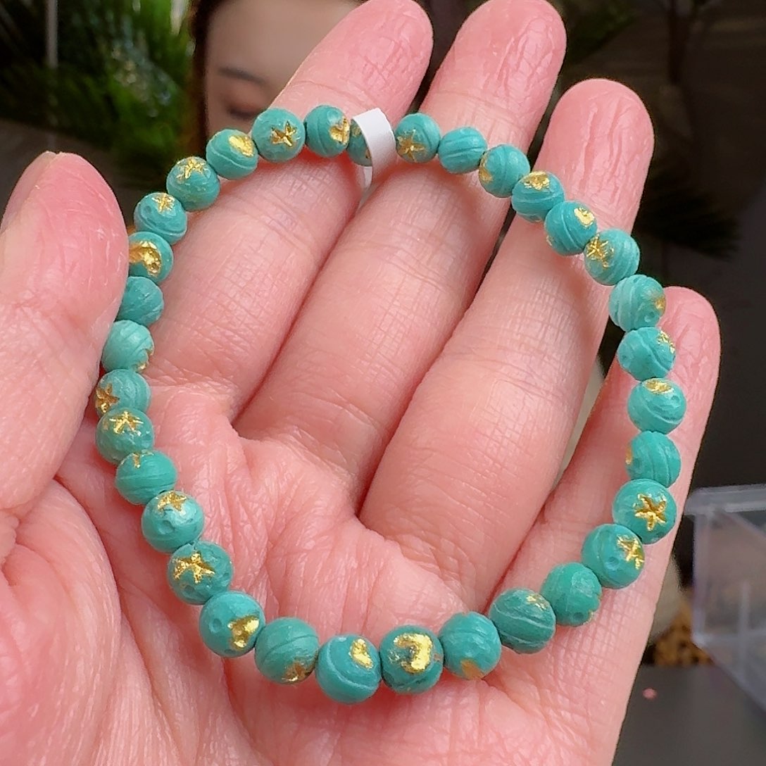 绿松石珠宝奇石未镶嵌