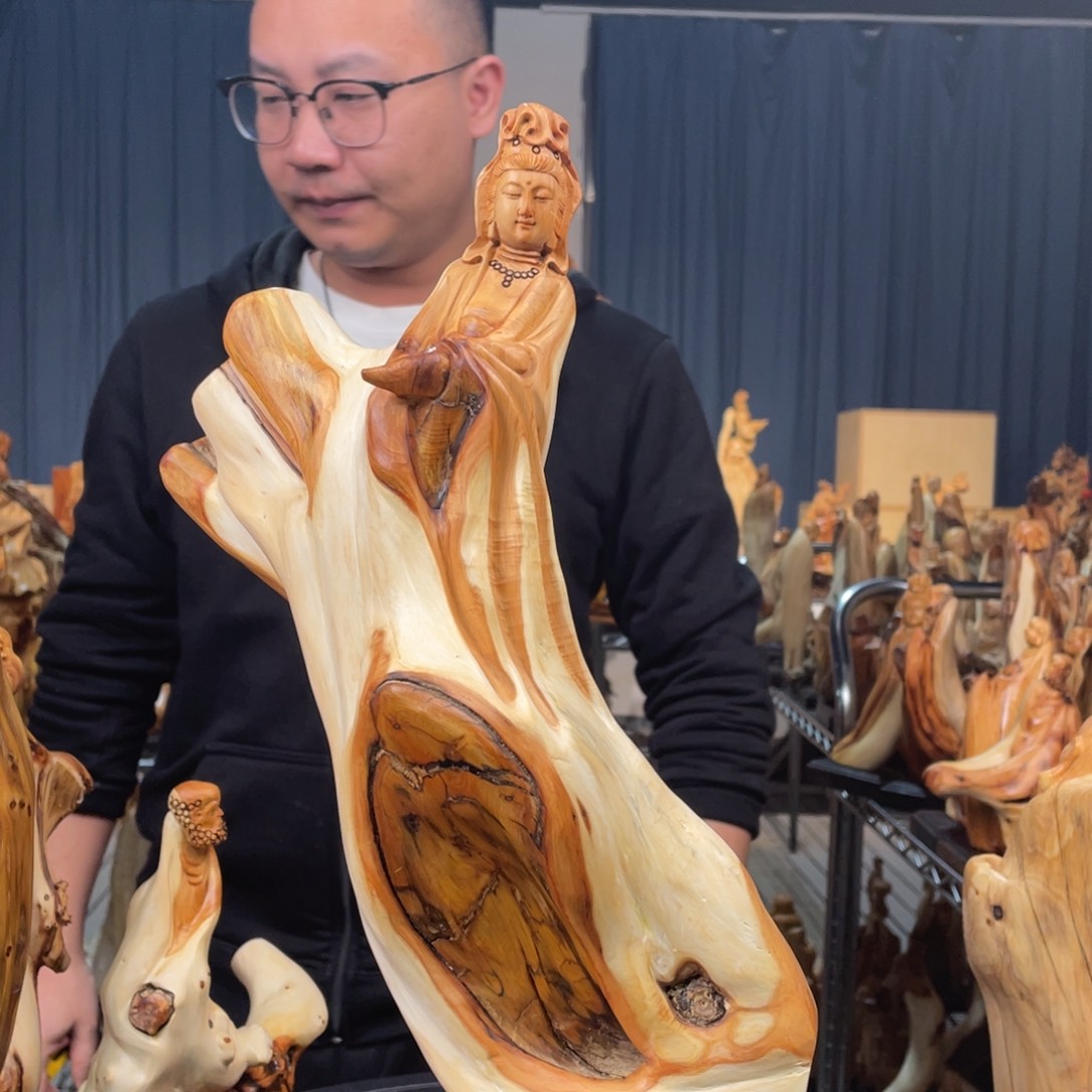 柏木（崖柏）随型摆件