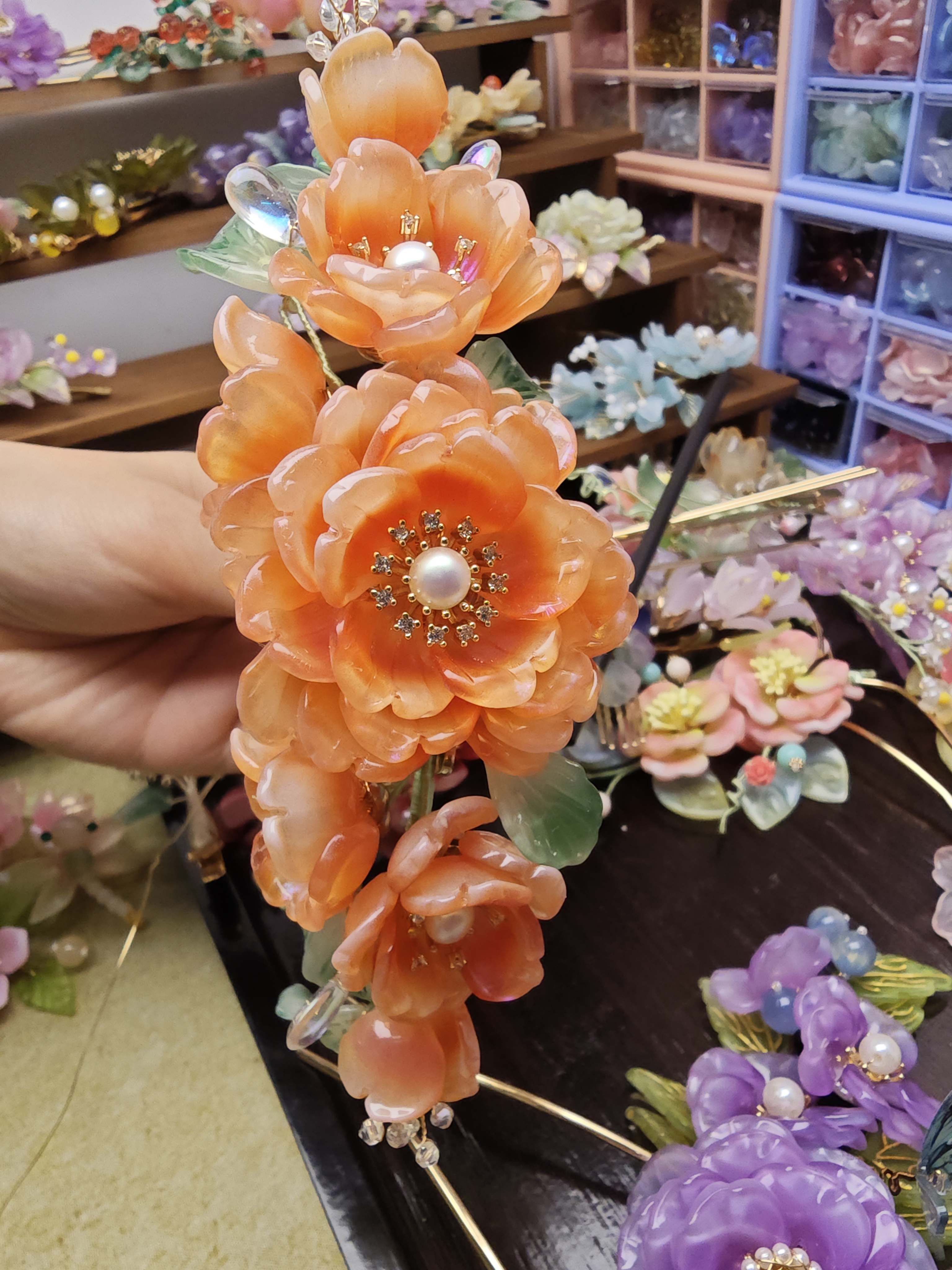 古风汉服发饰发冠