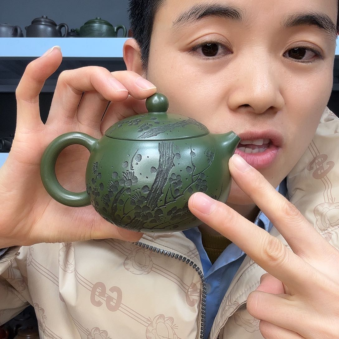 紫砂茶壶民间手艺人全手工制作