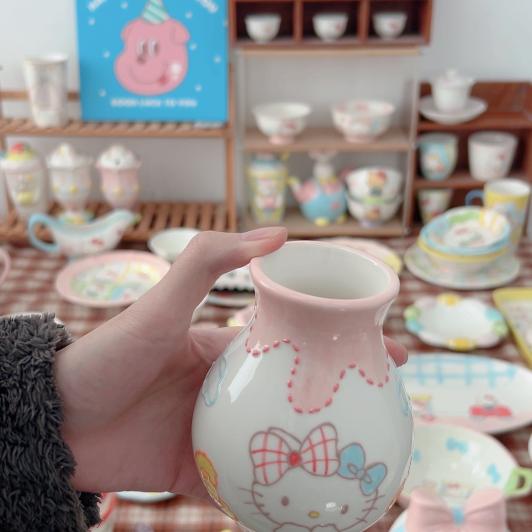 高温釉下彩手作陶瓷