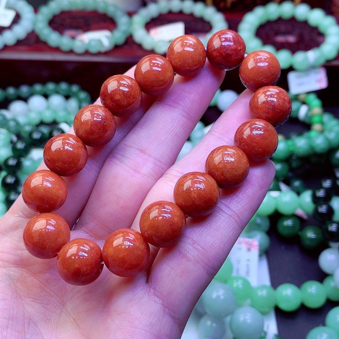 翡翠未镶嵌毛衣链